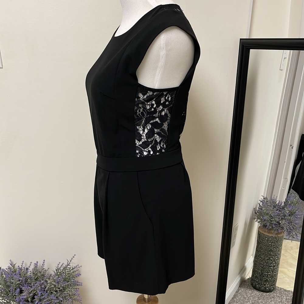 Forever 21 Black Lace Romper